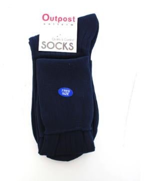 Navy Blue Socks Main Image